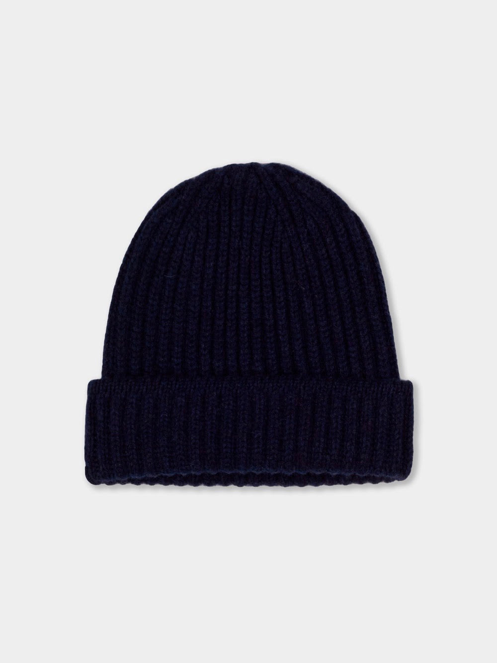 Голубая кашемировая шапочка